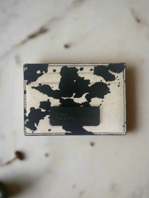 COW PRINT CARD & CASH HOLDER